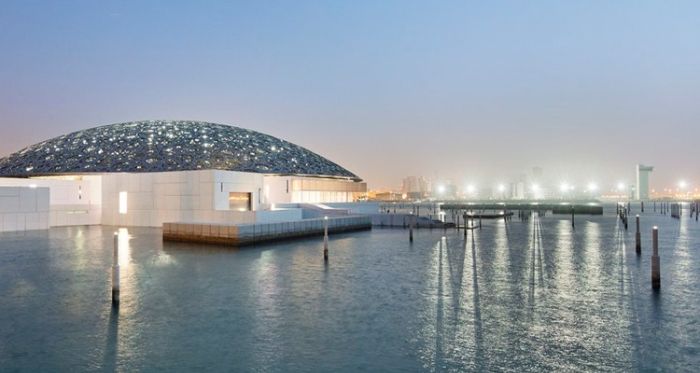 Abu Dhabi with Louver Museum Abu Dhabi with Louver Museum